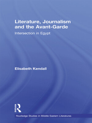 cover image of Literature, Journalism and the Avant-Garde